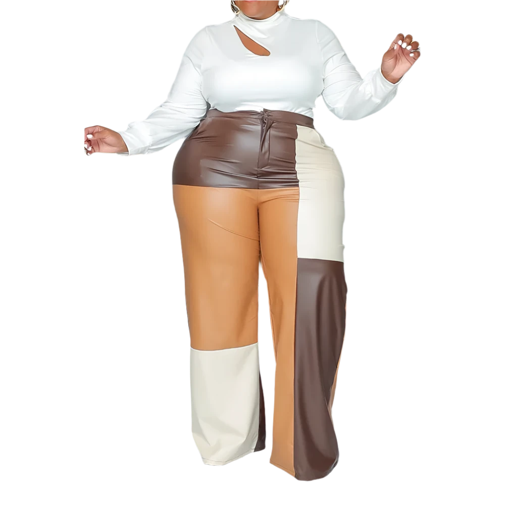 Plus Size Women's Pant Suit