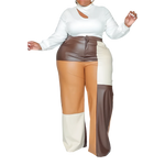 Plus Size Women's Pant Suit