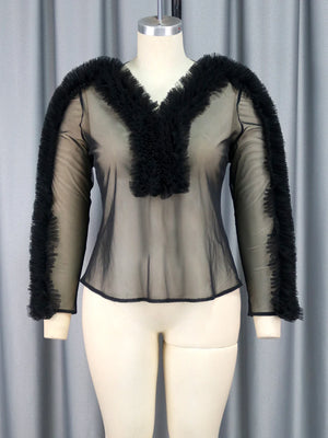 Black Plus Size Tops for Women
