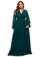 Sleeve Dress Evening Gown Ball