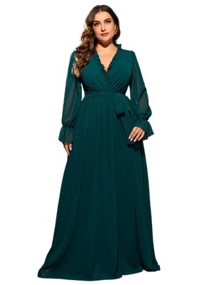 Sleeve Dress Evening Gown Ball