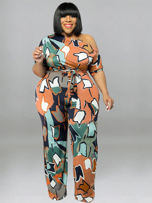 Plus Size Jumpsuit Summer Clothes