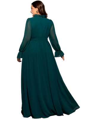 Sleeve Dress Evening Gown Ball