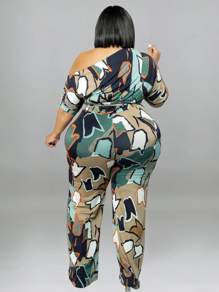 Plus Size Jumpsuit Summer Clothes