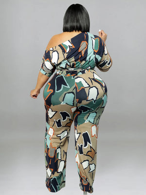 Plus Size Jumpsuit Summer Clothes