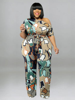 Plus Size Jumpsuit Summer Clothes