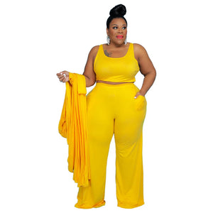 Plus Size Urban Temperament Activewear