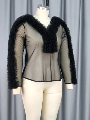 Black Plus Size Tops for Women