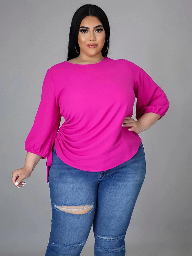Ladies Tops Long Sleeve Blouses