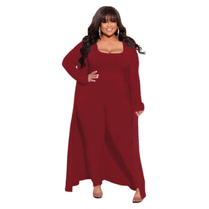 Plus Size Set long-sleeved Activewear