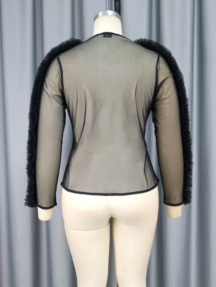 Black Plus Size Tops for Women