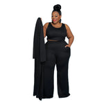 Plus Size Urban Temperament Activewear