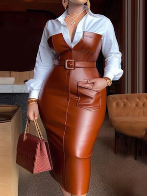 Shirt Collar Dresses