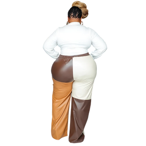 Plus Size Women's Pant Suit