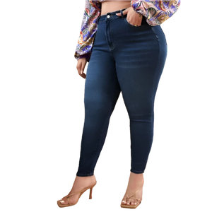 Women Jeans High Waist Plus Size