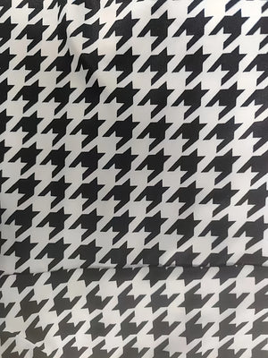 Houndstooth Print Skinny Leggings