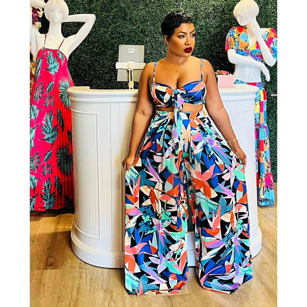Bohemia Loose Printed Two Piece Sets