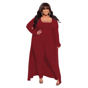 Plus Size Set long-sleeved Activewear